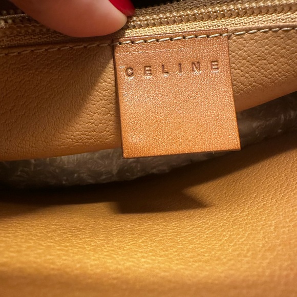 Celine Brown  Bags with Structured Design both shoulder, and Crossbody straps - Picture 5 of 6